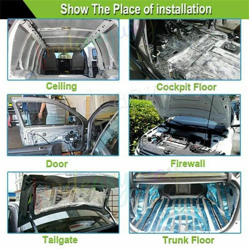 10M Camper Van Insulation Foam Self Adhesive·Thermal Soundproof 1CM Closed Cell - Picture 19 of 33