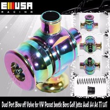 Emusa Dump Valve 1.8t Dual Port Vw Passat Beetle Gold Audi Tt A4 1.8t Chameleon