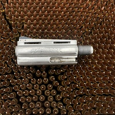 Colt Python Barrel Factory OEM 4'' 357 Magnum Nickel Finish Old Style