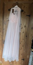 Birdy Grey Bridesmaid Prom Dress Convertible Christina Size Small Blush Pink