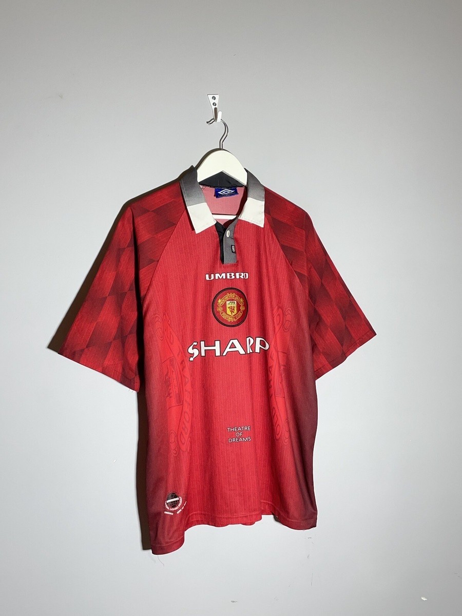 Manchester United Umbro Vintage 1996/97 Home Y2k Football Manchester United Umbro Vintage 1996/97 Home Y2k Football