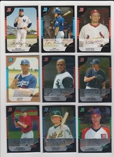 2005 Bowman Baseball NM you pick base stars RC rookie insert Chrome Draft HOFer