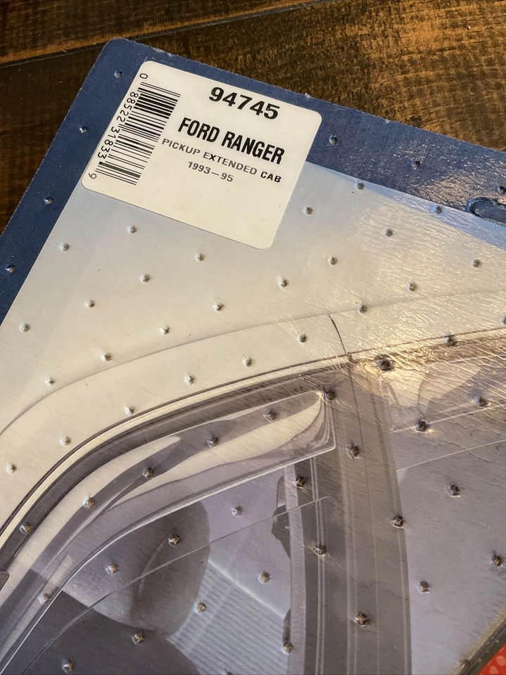 Protectores de lluvia ventana ventilación visera pantalla para Ford Ranger cabina extendida 93-95 NOS Foto 2 de 4