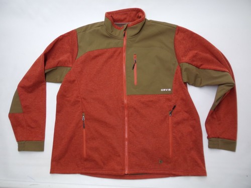 ORVIS XXL Jacket Hybrid Wool Fleece 