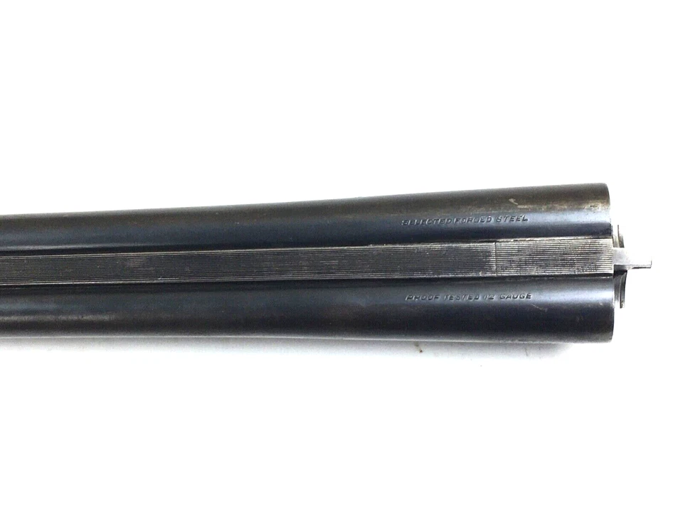 Cañón escopeta vintage Montgomery Ward Triumph calibre 12 SXS 28" 748955 Foto 4 de 4