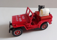 1/43 JEEP pompiers SDI du Var Cogolin Solido France sans boite