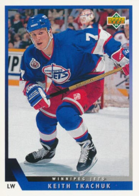 1993-94 Upper Deck #195 KEITH TKACHUK - Winnipeg Jets