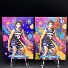 2025-26 Topps Finest Purple Refractor Rookie Joan Beringer /250 RC TIMBERWOLVES