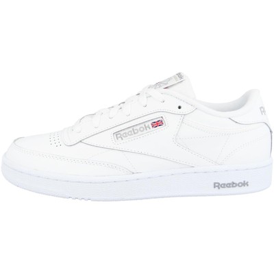Reebok Club C 85 Sneakers (Avl59) White/Shark Gray (Ar0455) Size 28Cm_
