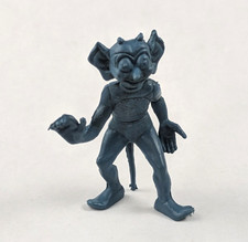 Marx Big-Eared Alien Tom Corbett Blue Rubber Vinyl 1950s Vtg Space Playset