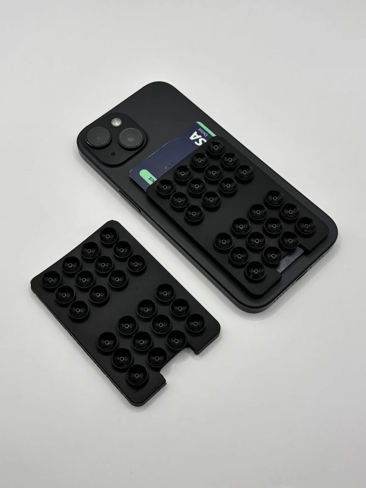 Mobile Phone Suction Grip Card Phone Holder Mount for iPhone, Samsung, Google - Image 2 of 4