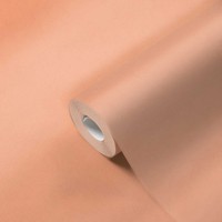 Vliestapete Einfarbig Mit Leichten Putzmuster – Orange
