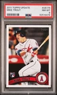2011 Topps Update Mike Trout #US175 PSA 8
