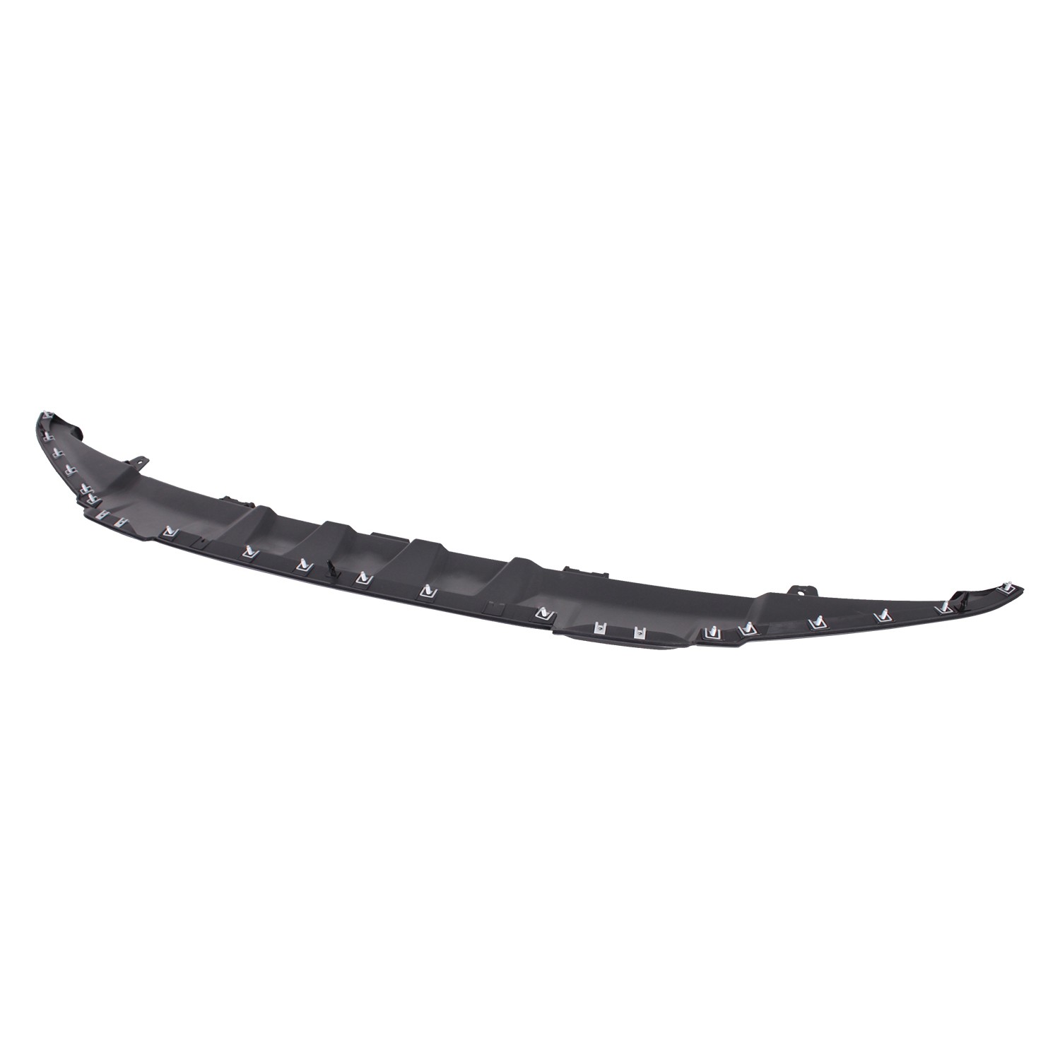 CAPA Certified F150 Front Lower Valance Panel Apron Black No Tow Hooks