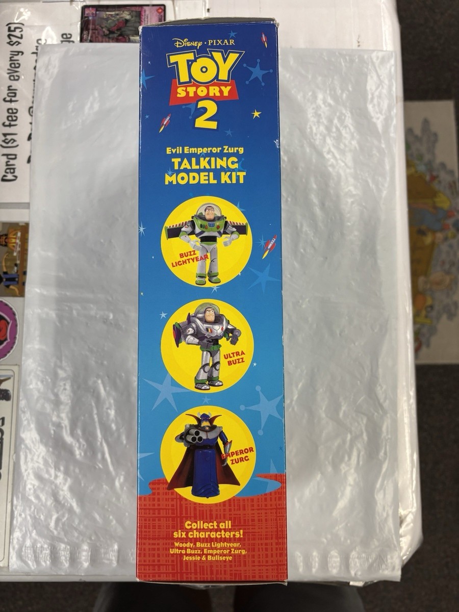 Disney Pixar Toy Story 2 Evil Emperor Zurg Talking Model Kit