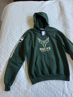 Bucks Gaming Green Hoodie sweatshirt size small by Champion