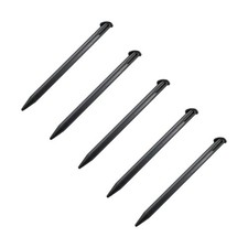XINXUSONG 5 Pack Stylus Pens for New 3DS XL 2015 Slot Replacement Pen Black