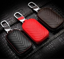 Auto Leder Schlüsseletui Schlüsseltasche Schlüsseletui Auto Zubehör für Logo Neu
