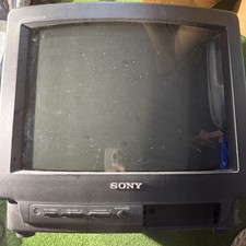 Sony Trinitron Color CRT TV KV-13M10 Sony Trinitron W ANTENNA WOW NICE 