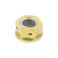 Mutter Kettenrad M10X1.25Mm Alu Rac Gold FüR Kawasaki Vn 800 A Bj. 1995-1999