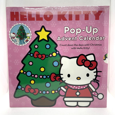 Sanrio Hello Kitty Pop-Up Advent Calendar 25 Surprises Brand New Factory Sealed