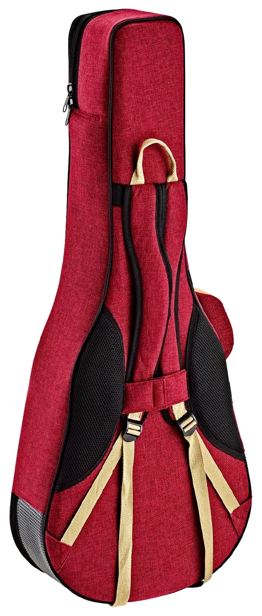 Ortega OSOCACL34-BX Softcase 3/4 Konzert Gitarre Bordeaux Wine Weinrot Case