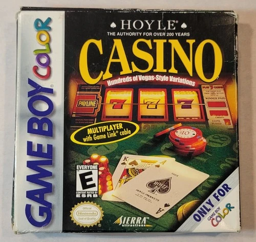 2000 Hoyle Casino Nintendo Gameboy Color Boy GBC Game Complete w/ Manual CIB
