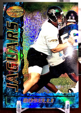 1995 Bowman #2 Best TONY BOSELLI Blue Refractor Draft Pick HOF Rookie RC JAGUARS