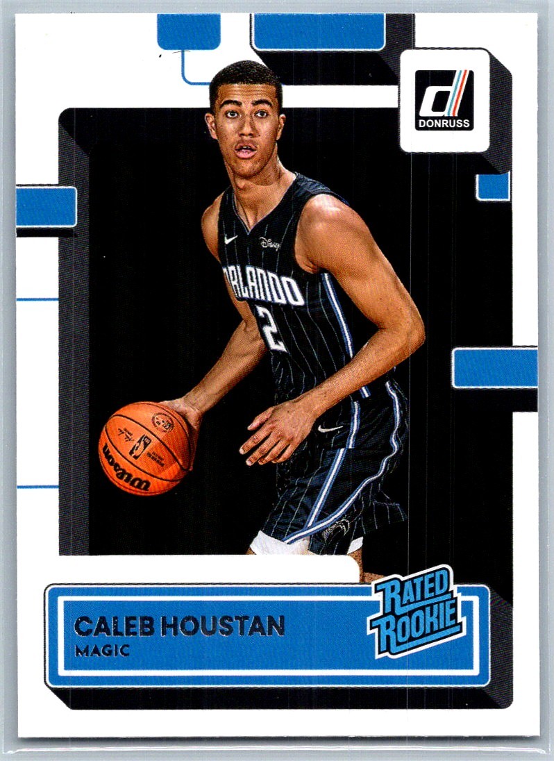 Caleb Houstan 2022-23 Donruss Rated Rookie Rookie #232 Orlando Magic