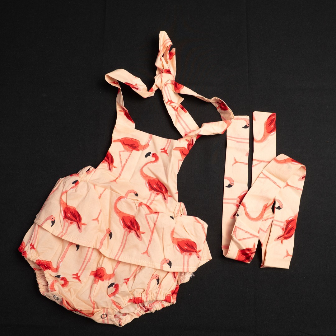 Baby Grows Pink Blue and Brown 70cm x 3 New In Packaging image 8
