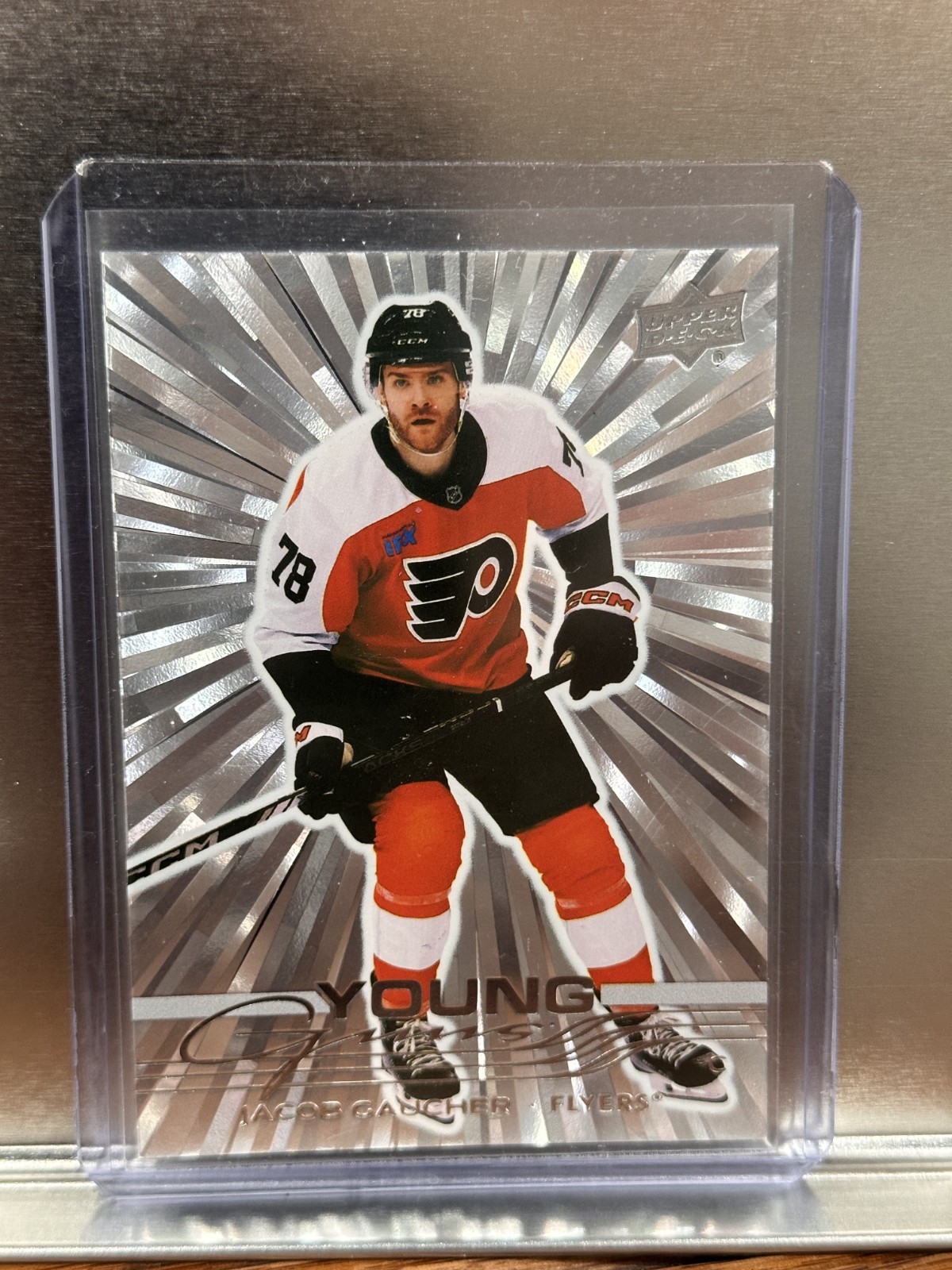 2025-26 Upper Deck Series 1 - Young Guns Jacob Gaucher #225 Outburst (RC)