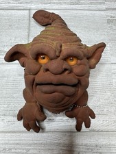 Boglins Doink Squeel 1987 Retro Rubber Hand Puppet Monster Purple eyes