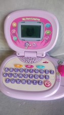 Leap Frog My Own Leaptop Laptop 2010 Purple Pink w/Cord. Tested Works Great