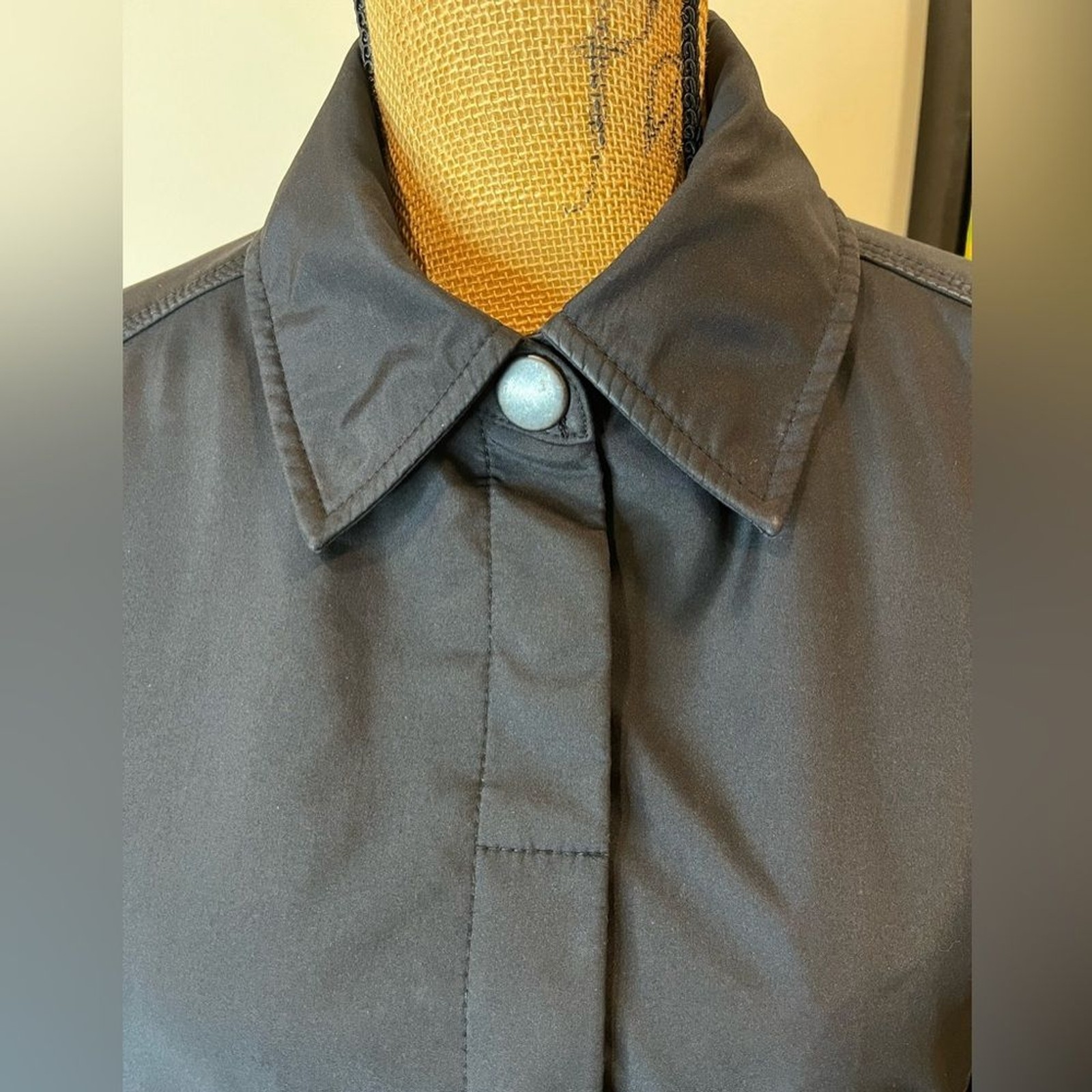 GAP Lightweight Modern Jacket Snap Front Quilted … - image 2