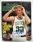 Larry Bird Signed 1988 Sports Illustrated Magazine Autograph Celtics JSA COA