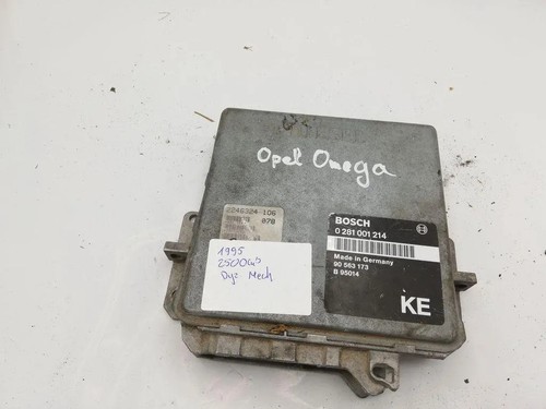 OPEL OMEGA B 25, 26, 27 Motorsteuergerät ECU 2246324106 0281001214 31753421