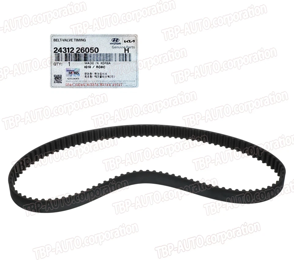 原始设备制造商 ® 1.6L 阀门定时带 1996 - 2011 Accent 2006 - 2011 起亚里约里约热内卢 5 2431226050 — 第 2/4 张图片