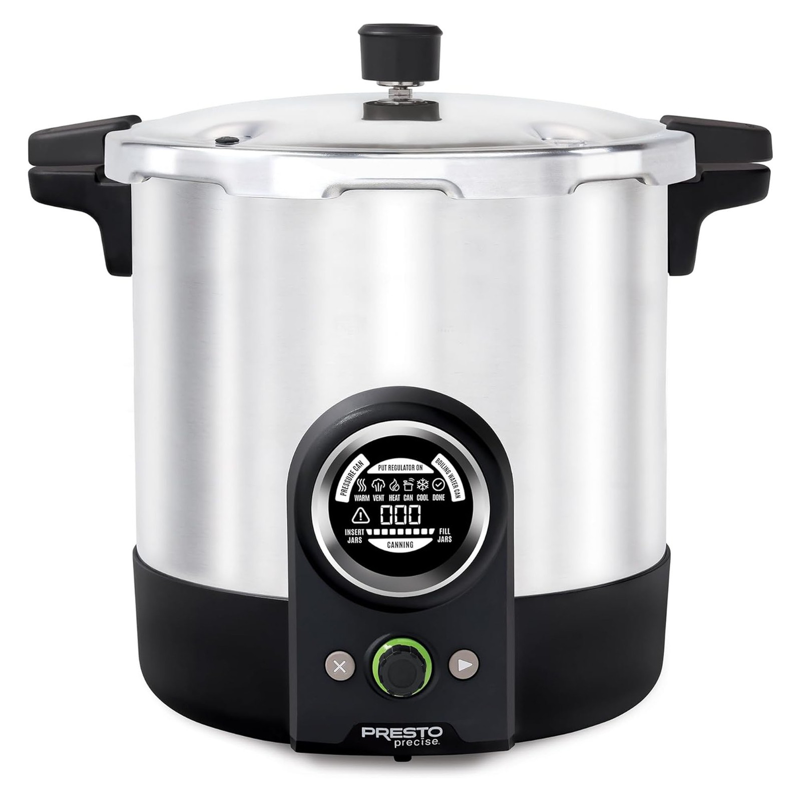 Presto 23 Quart Digital Pressure and Water Boiling Canner, L