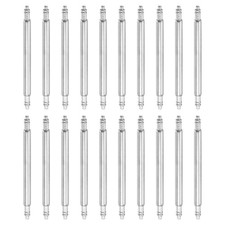 20pcs 26mm Watch Spring Bar Pins 1.8mm Diameter Stainless Steel Band Pins