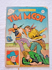 John Wayne& Rocky Lane in Tim McCoy COMIC #17 from December 1948