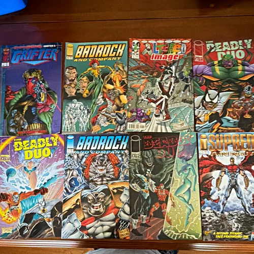 Image Comics Grifter #1 Comic Book Lot Badrock and Company Altered Image - product listing photo