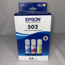 Epson EcoTank T502 Tri-Color Ink Cartridges Expression WorkForce 2/2027