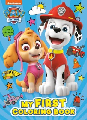 PAW Patrol: My First Coloring Book (PAW Patrol) - Paperback - GOOD