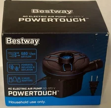 Bestway Powertouch AC Electric Air Pump for Quick Inflation and Deflation