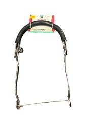 25-1000 Weaver Hackamore with Gum Rubber Covered Bike Chain Noseband NEW