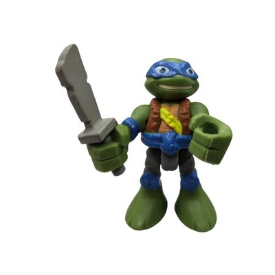 Teenage Mutant Ninja Turtles Half Shell Heroes Leonardo 2.5'' TMNT Leo Figure /D1