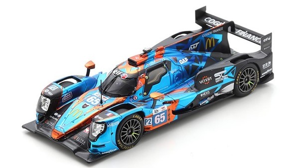 Spark Model Oreca 07 Gibson N.65 24H Le Mans 2022 Canal/Jamin/Van Uitert 1:43-image