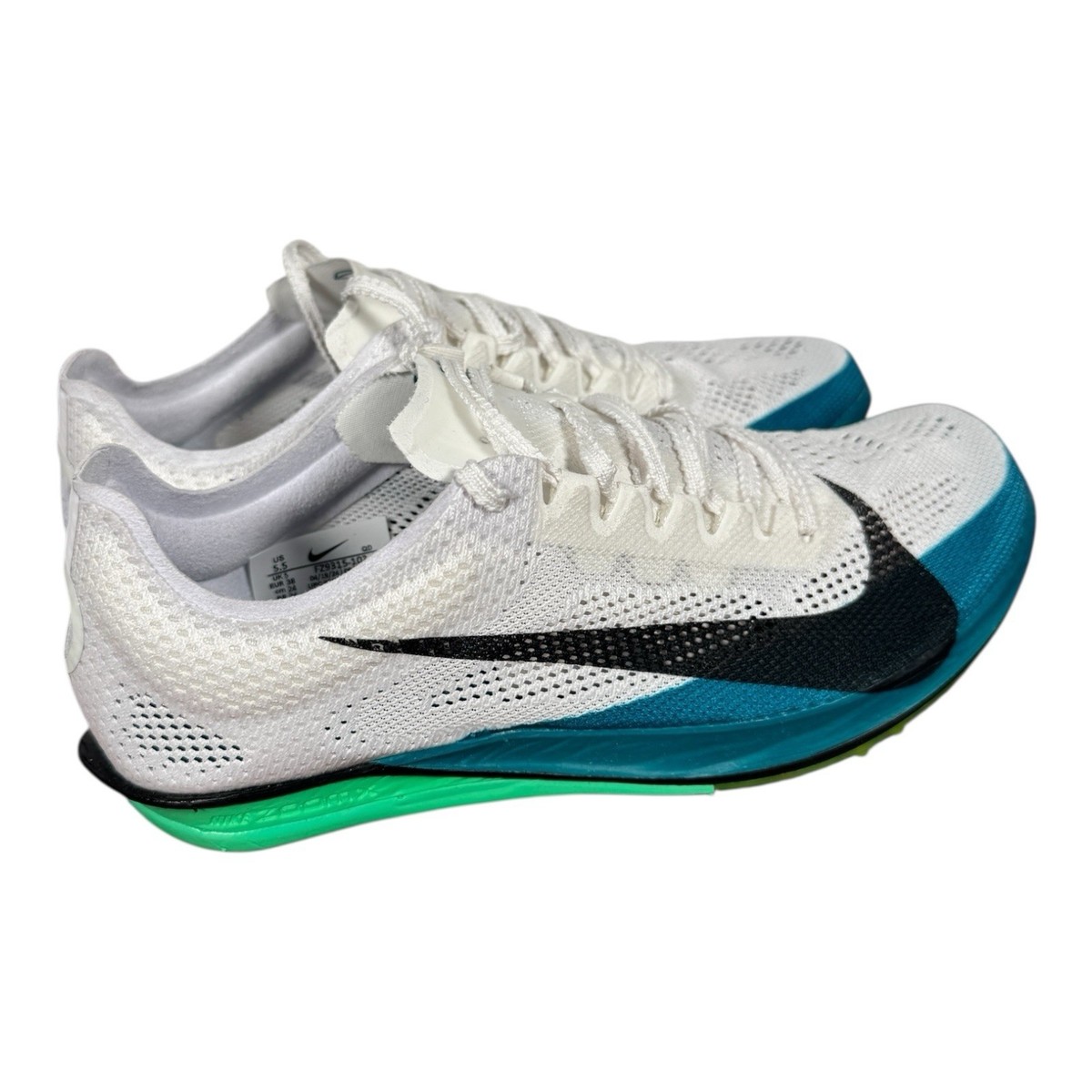Nike ZoomX Dragonfly 2 Elite White Bright Spruce - FZ9315-102 New