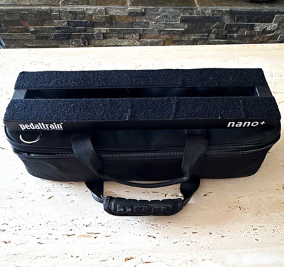 Pedaltrain Nano+ Effects Pedal Pedalboard with Soft Carrying Case