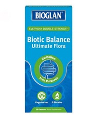 Image of Bioglan Biotic Balance Ultimate Flora Double Strength Probiotic | 30 Capsules